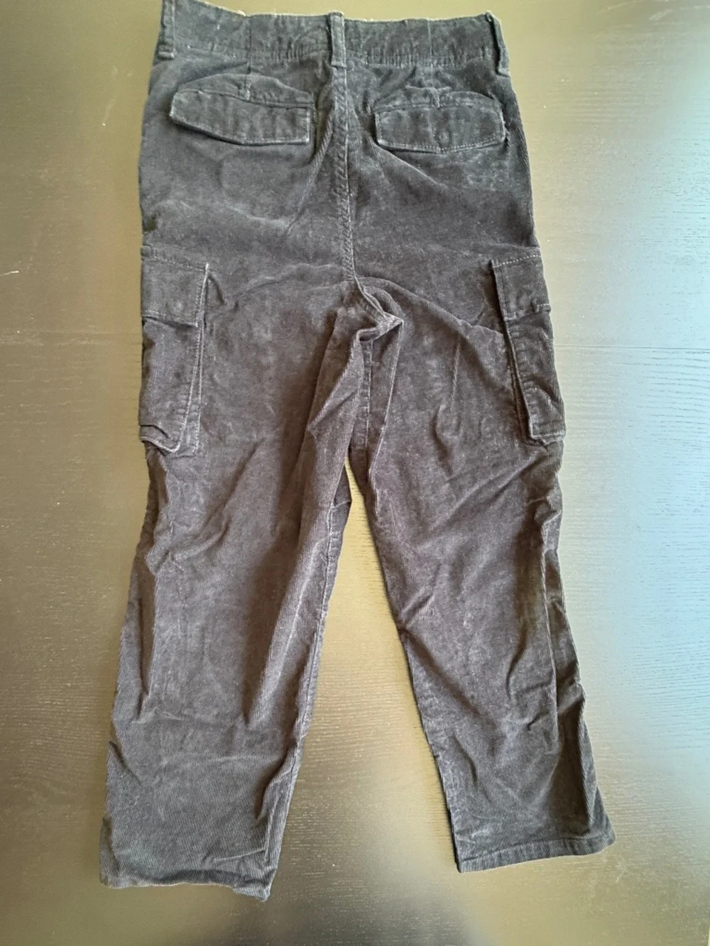 2-Pack Gap Kids Corduroy Cargo Pants Boys Size 14 Utility Olive Green